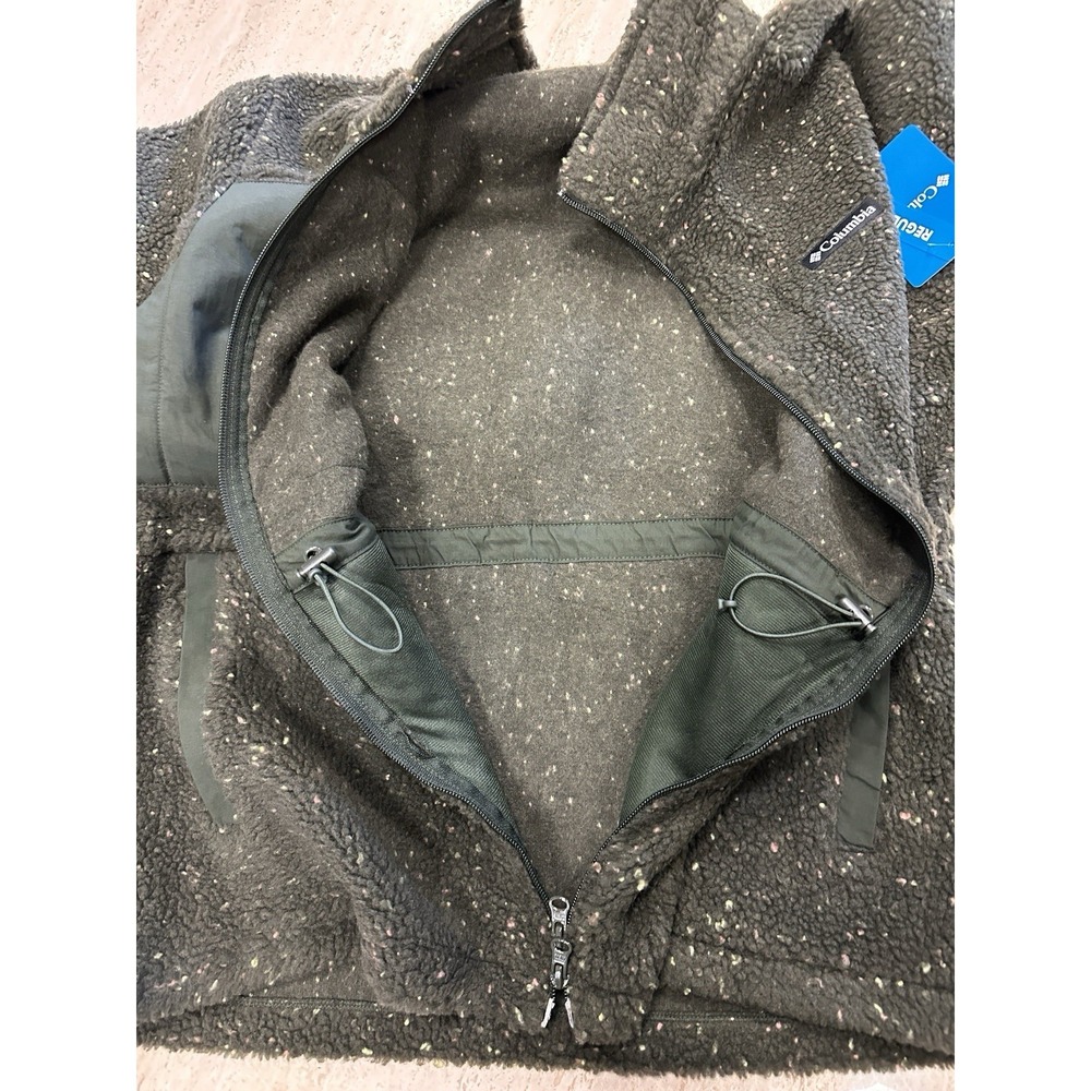 Columbia Stellar Path Fleece Jacket Women's Large Greenscape Full Zip NWT - Picture 15 of 16